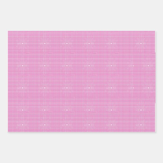 Roze en rode zeef met zeef. Verpakkingspapier. Inpakpapier Vel (Voorkant 2)