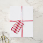 Roze en rood cadeau label cadeaulabel (Met Touw)