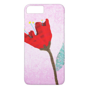 Roze en rood Case-Mate iPhone case