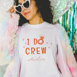 Roze en Rood I Do Crew Sketch Bachelorette Party T-shirt<br><div class="desc">Verzamel je I Do Crew met bijpassende bachelorette party t-shirts. Met roze en rode diamanten ring,  sterren,  en hart hand getekende schets illustraties met ruimte om het te personaliseren met uw bruidsmeisjes namen.</div>