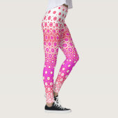 Roze en Rood Mozaïek Leggings (Rechts)