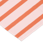 Roze en Rood Streeppatroon Tafelkleed (Gekanteld)