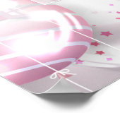 Roze en Roos gouden ballonnen Vrijgezellenfeest We Poster (Hoek)