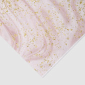 Roze en Roos Gouden Marmer Tissuepapier (Detail)
