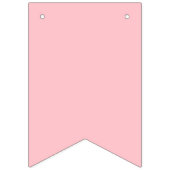 Roze en Roos Meisje's Happy Birthday Vlaggetjes (Eerste vlag)