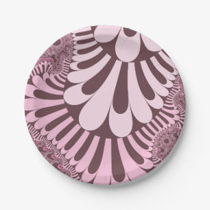 Roze en Roos Papieren Bordje