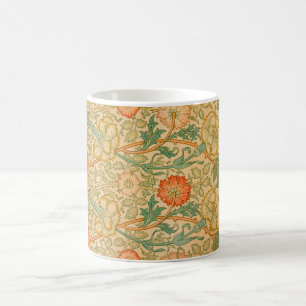 Roze en Roos Patroon (door William Morris) Koffiemok