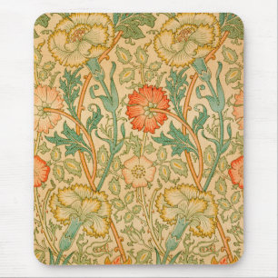 Roze en Roos Patroon (door William Morris) Muismat