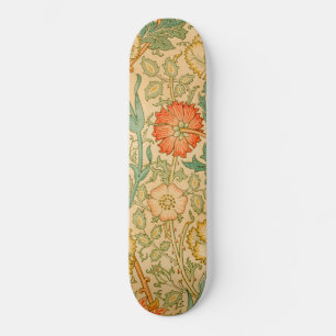 Roze en Roos Patroon (door William Morris) Persoonlijk Skateboard
