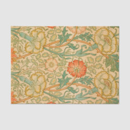 Roze en Roos Patroon (door William Morris) Tissuepapier