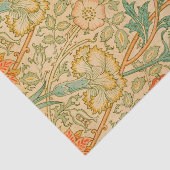 Roze en Roos Patroon (door William Morris) Tissuepapier (Detail)