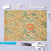 Roze en Roos Patroon (door William Morris) Tissuepapier (Craft)