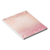 Roze en Roos Sparkle Ombre Notitieblok (Schuin)