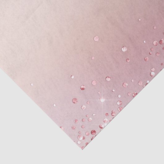 Roze en Roos Sparkle Ombre Tissuepapier (Detail)