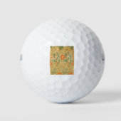 Roze en Roos van William Morris (1834-1896). Golfballen (Voorkant)