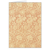 Roze en Roos van William Morris,  bloemen (Voorkant)