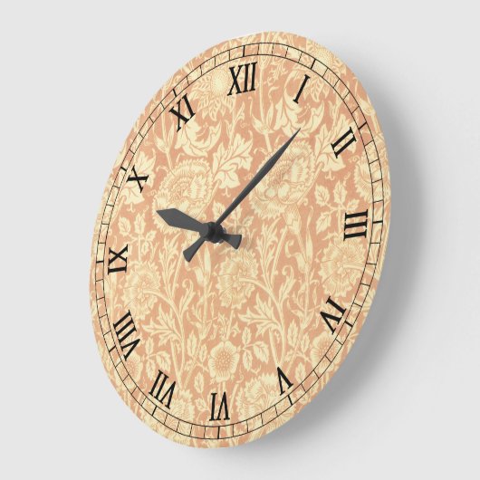 Roze en Roos van William Morris, bloemen Grote Klok (Hoek)