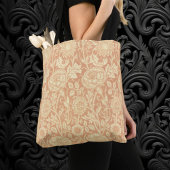 Roze en Roos van William Morris, bloemen Tote Bag