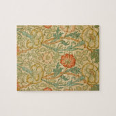 Roze en Roos van William Morris Floral Legpuzzel (Horizontaal)