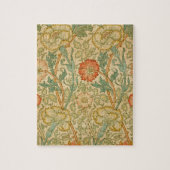 Roze en Roos van William Morris  Floral Legpuzzel (Verticaal)