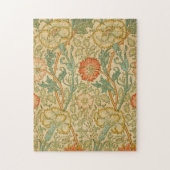 Roze en Roos van William Morris  Floral Legpuzzel (Verticaal)