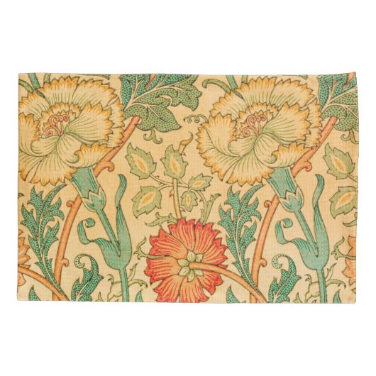 Roze en Roos van William Morris Kussensloop (Achterkant)