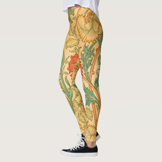 Roze en Roos van William Morris Leggings (Links)
