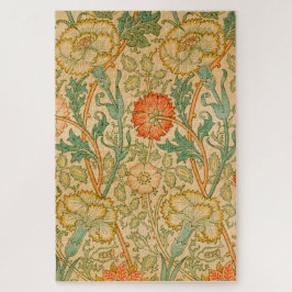 Roze en Roos van William Morris Legpuzzel
