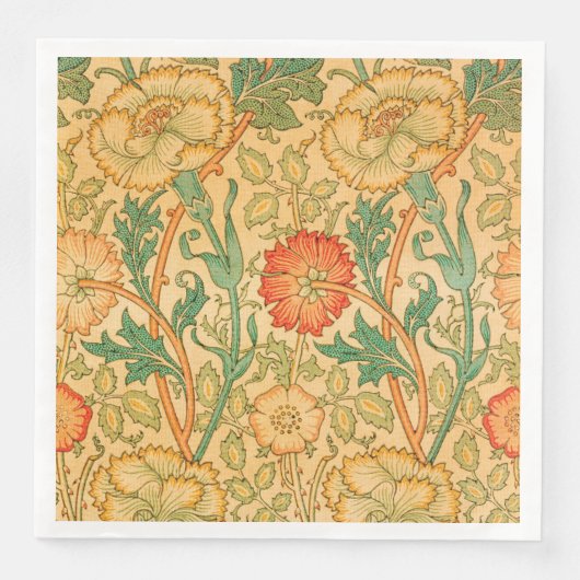 Roze en Roos van William Morris Servet (Voorkant)