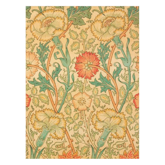 Roze en Roos van William Morris Tafelkleed (Voorkant)
