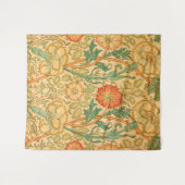 Roze en Roos van William Morris Wandkleed (Voorkant (horizontaal))
