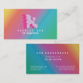 Roze en Roos Visitekaartje van de Wieg (Voorkant / Achterkant)