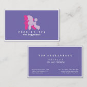 Roze en Roos Visitekaartje van de Wieg (Voorkant / Achterkant)