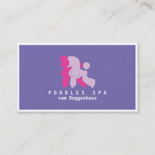 Roze en Roos Visitekaartje van de Wieg (Voorkant)