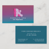 Roze en Roos Visitekaartje van de Wieg (Voorkant / Achterkant)