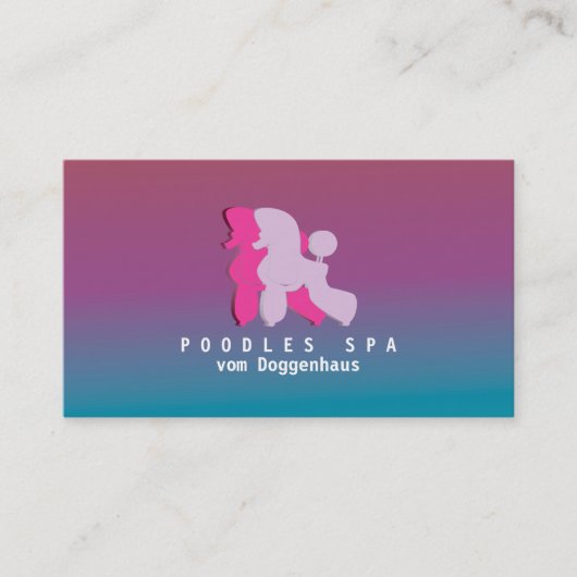 Roze en Roos Visitekaartje van de Wieg (Voorkant)