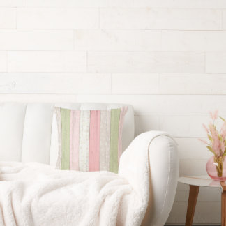 Roze en roze houtkool kussen