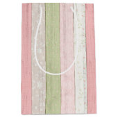 Roze en roze houtkool medium cadeauzakje (Voorkant)