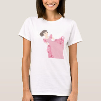 Roze en rozen t-shirt