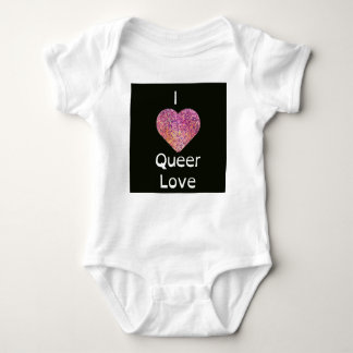 Roze en Sinaasappel I Heart Queer Love Romper