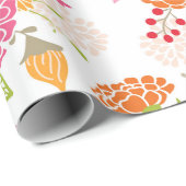 Roze en Sinaasappel inpakpapier (Rol Hoek)