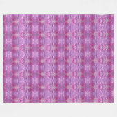 Roze en slijmvlies fleece deken (Voorkant (Horizontaal))
