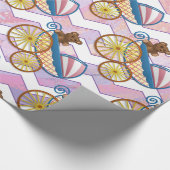 Roze en Stinky Baby Cadeaupapier (Hoek)