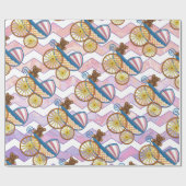 Roze en Stinky Baby Cadeaupapier (Vlak)