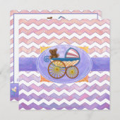 Roze en Stinky Baby Kaart (Voorkant / Achterkant)