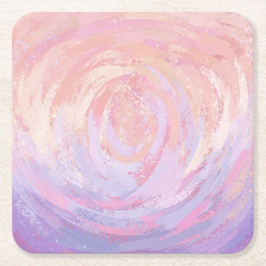 Roze en Stinky Kartonnen Onderzetters (Voorkant)