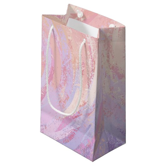 Roze en Stinky Klein Cadeauzakje (Voorkant Gekanteld)