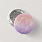Roze en Stinky Ronde Button 3,2 Cm (Voorkant /achterkant)