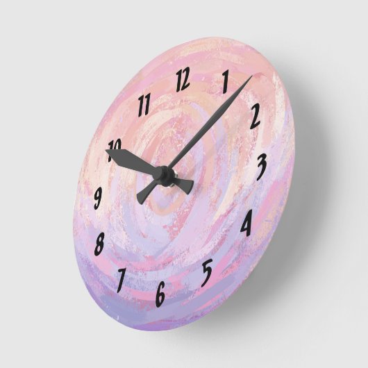 Roze en Stinky Ronde Klok (Hoek)