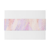 Roze en Stinky Uitnodigingen Wikkel (Achterkant Voorbeeld)